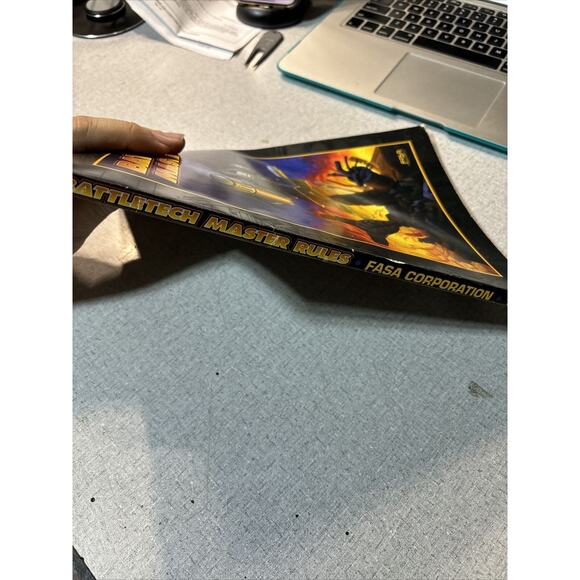 BATTLETECH MASTER RULES [1707] FASA CORP 1998 mechwarrior/battlemech RPG Book - Picture 4 of 4